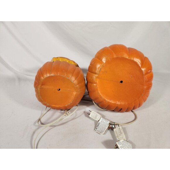 il_340x270.4249610466_7l00.jpg Vintage Jack O\'Lantern Halloween Blow Mold Pair Working 14 x 10 Yard Friendly